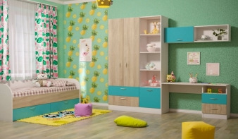 Детская комната Грейс 9 BMS по индивидуальным размерам