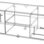 Схема сборки Тумба под ТВ Премьер М-12 BMS